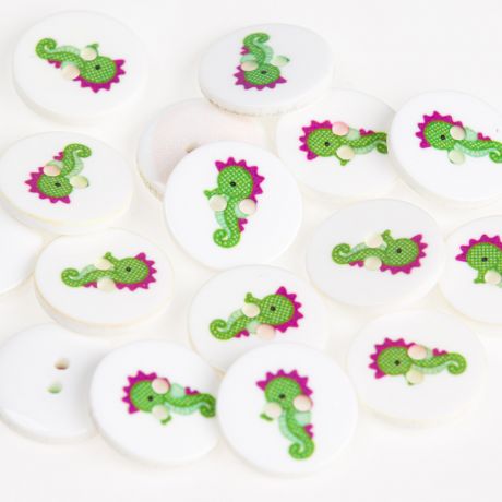 Bouton enfant hippocampe