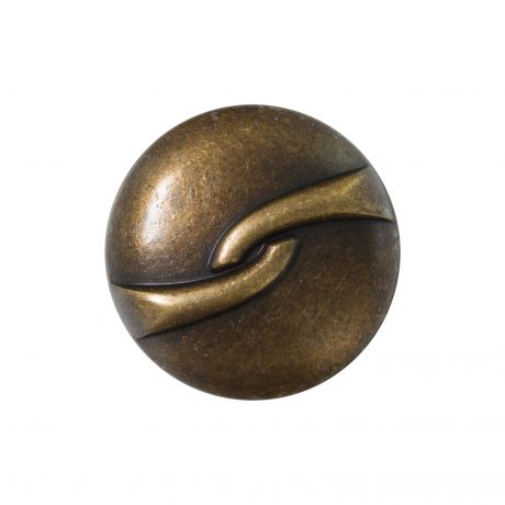 Bouton métal à queue