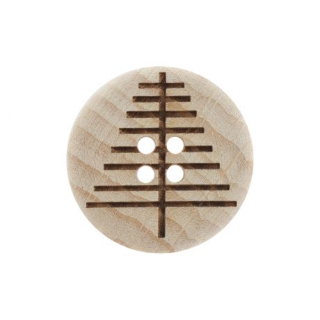 Bouton bois hêtre