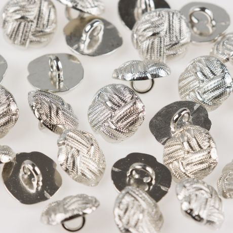 Bouton mtal type noeud  queue