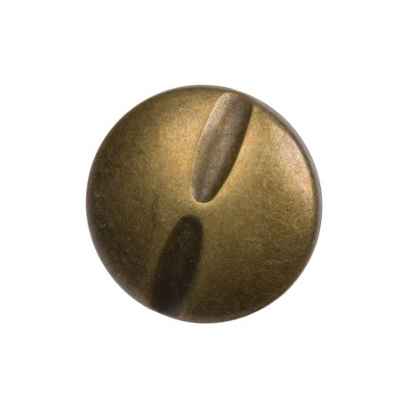 Bouton métal à queue
