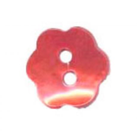 Bouton nacre fleur