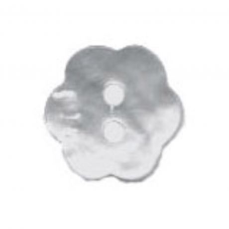 Bouton nacre fleur