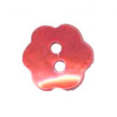 Bouton nacre fleur