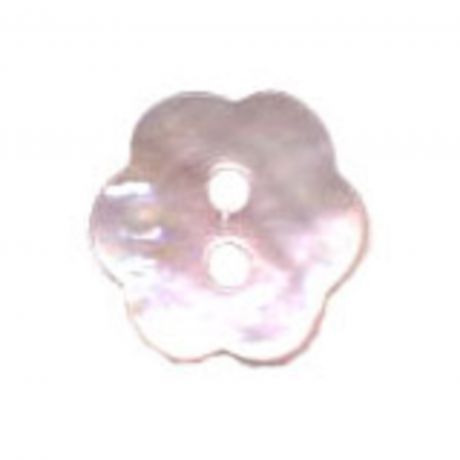 Bouton nacre fleur