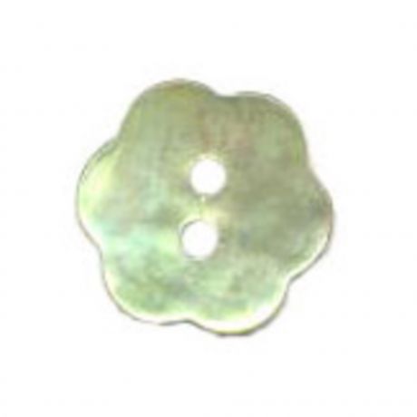 Bouton nacre fleur