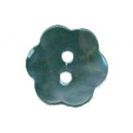 Bouton nacre fleur