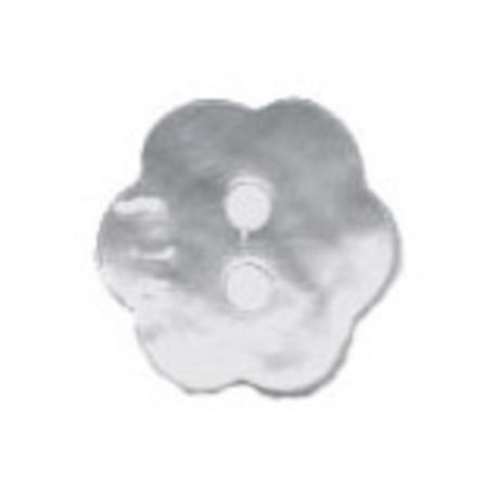 Bouton nacre fleur