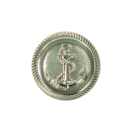 Bouton ancre marine