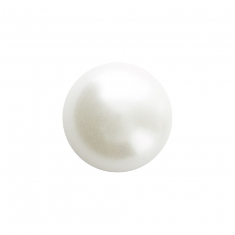 Bouton perle 1/2 boule imitation nacre