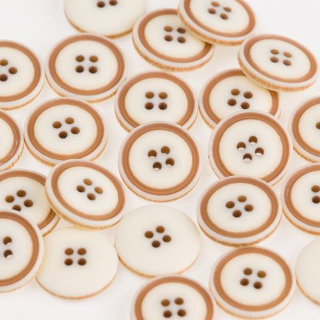 Bouton bicolore