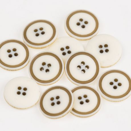 Bouton bicolore