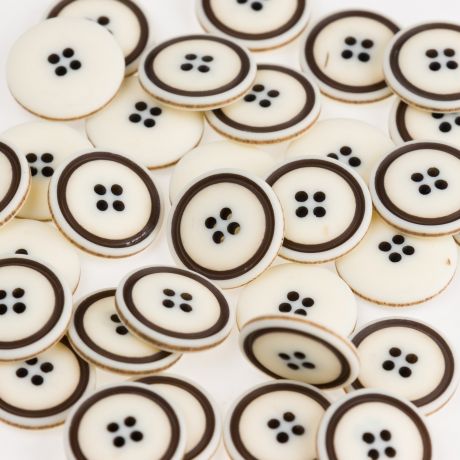 Bouton bicolore