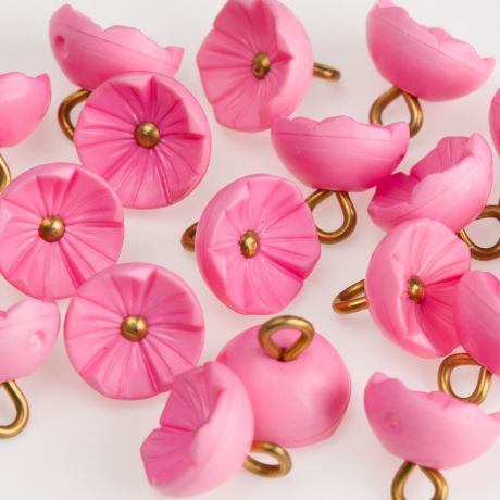 Bouton fleur � anneau