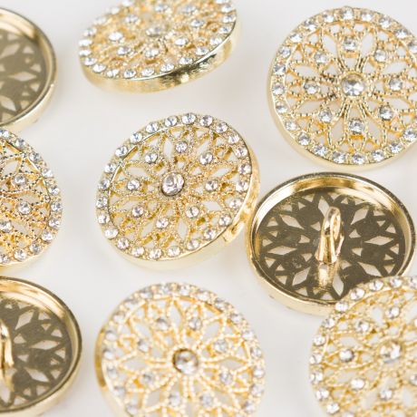 Bouton strass à queue - Frabrication Espagnole