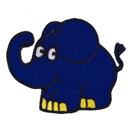 Thermocollant Die maus l'éléphant violet
