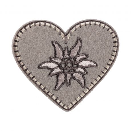 Thermocollant cœur edelweiss