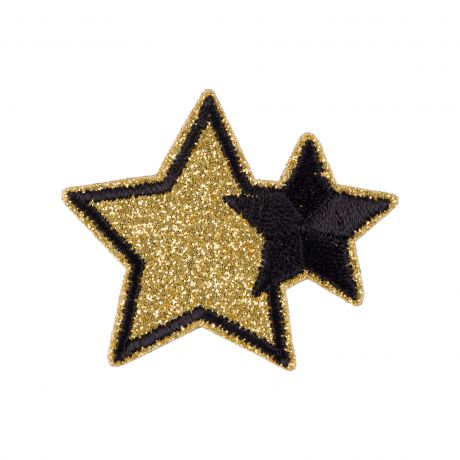Thermocollant étoile dorée
