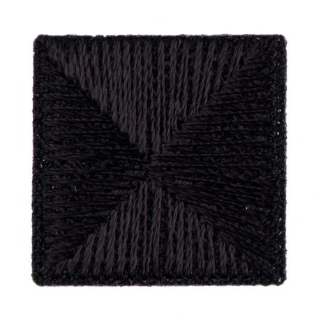 Thermocollant et autocollant Carr� noir