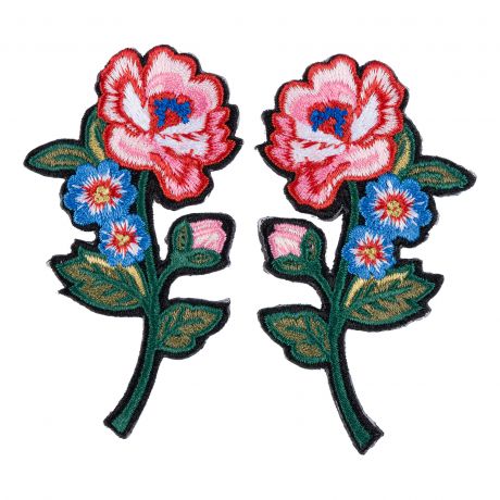 Thermocollant duo fleurs