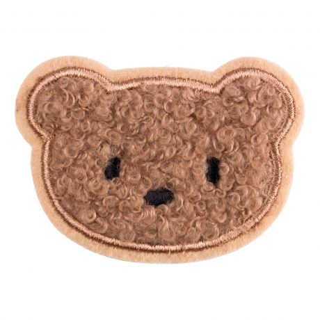Thermocollant t�te ours fourrure