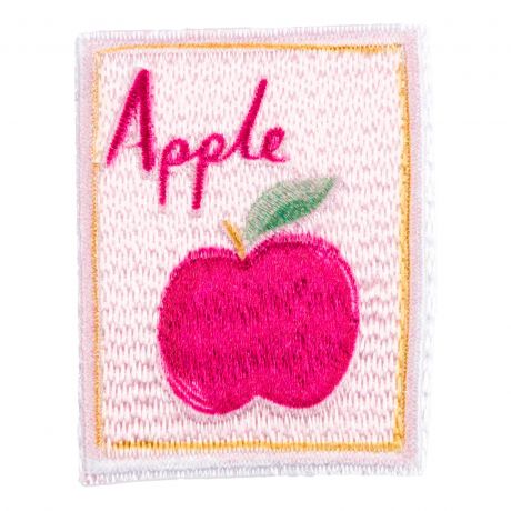 Thermocollant et autocollant Pomme