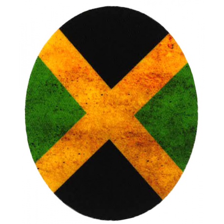 Coude drapeau jamaika 10 x 8 cm