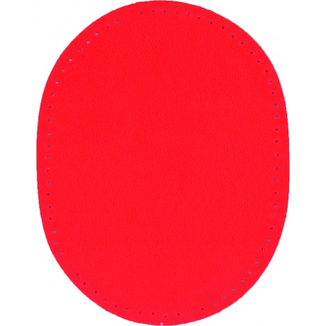 Coude simili cuir rouge 9 x 12 cm