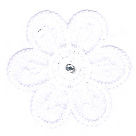 Thermocollant fleur 4,5 x 4,5 cm