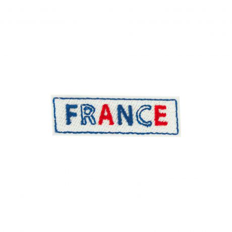 Thermocollant France 4,5 x1,4 cm