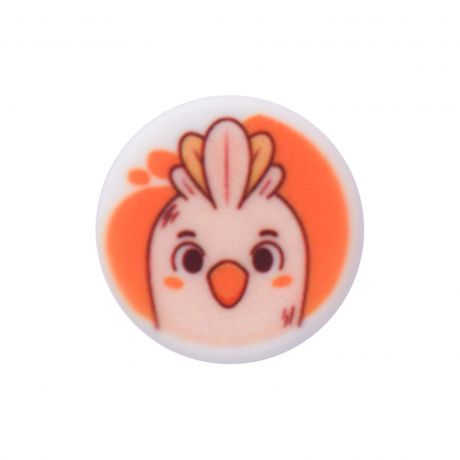 Bouton enfant à queue poule