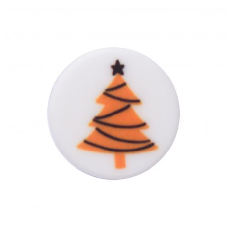 Bouton illustré Noël