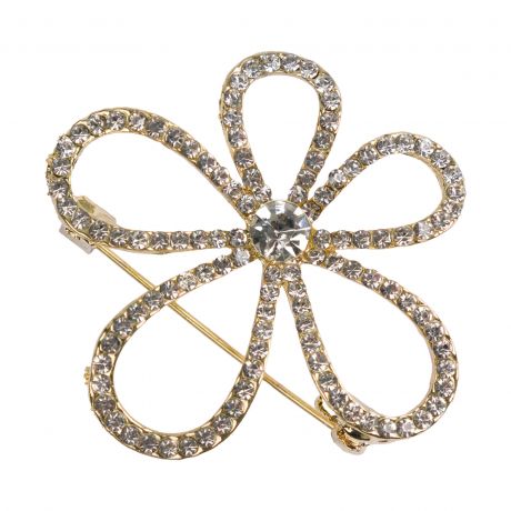 Broche pierres