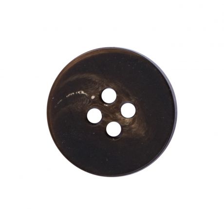 Bouton plat marbré à trous