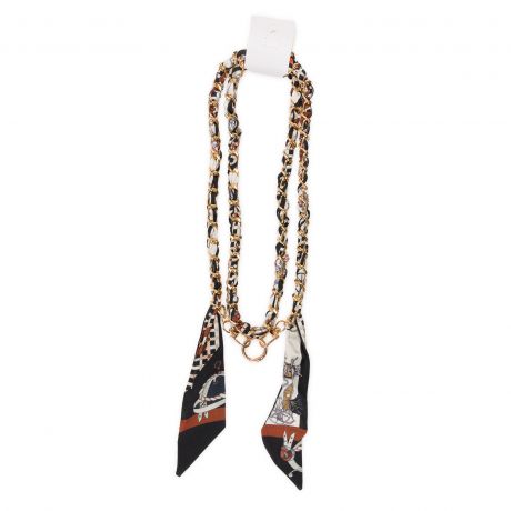 Cha�ne de t�l�phone ou de sac dor� + ruban