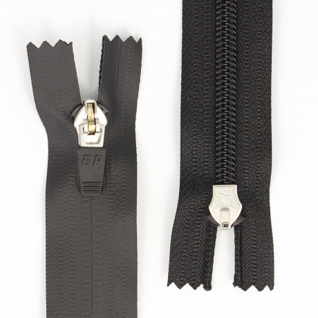 Fermeture clair impermable - tanche sparable 55cm noir
