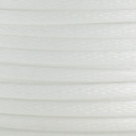 Cordon queue de rat 2,5mm blanc