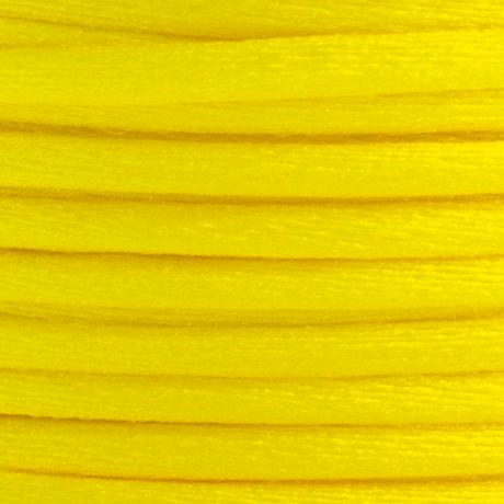 Cordon queue de rat 2,5mm jaune