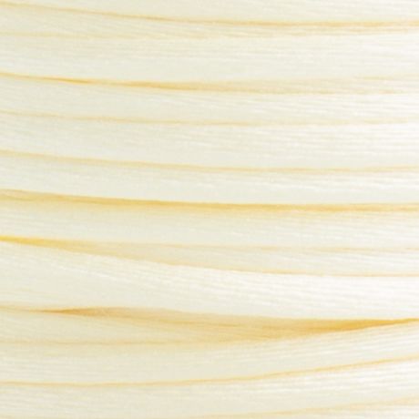 Cordon queue de rat 2,5mm blanc cass�