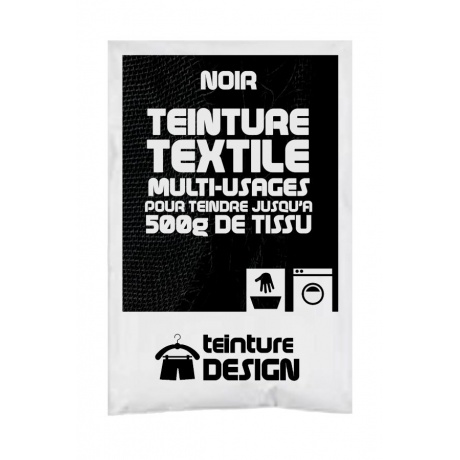 Teinture Design textile 10g noire