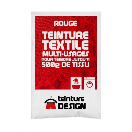 Teinture Design textile 10g rouge