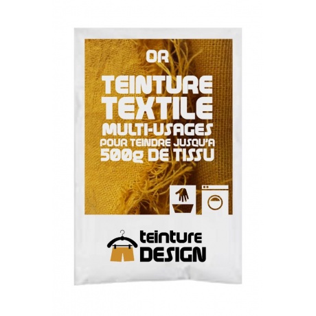 Teinture Design textile 10g or
