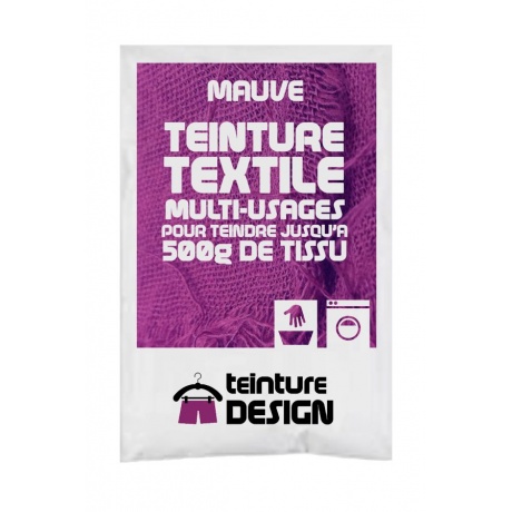 Teinture Design textile 10g mauve