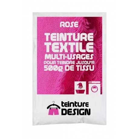 Teinture Design textile 10g rose