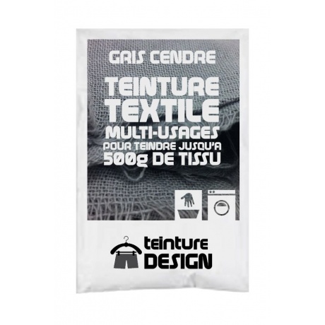 Teinture Design textile 10g gris cl
