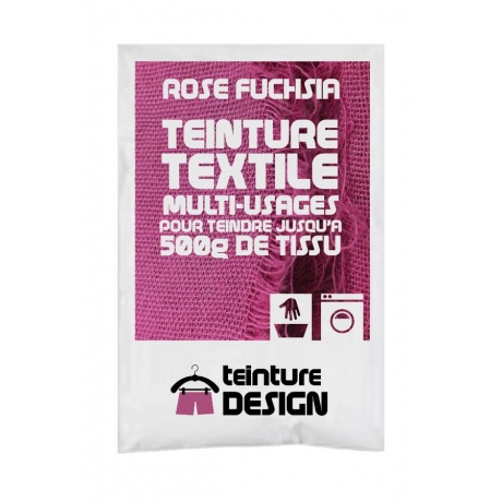 Teinture Design textile 10g fushia