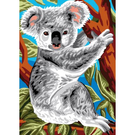 Canevas Luc antique 32/50 x 2 Koala