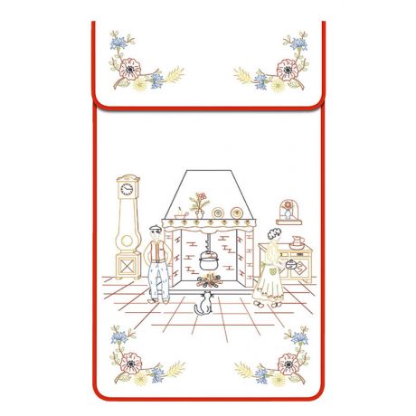 Cache torchon 60/120 100%coton bl