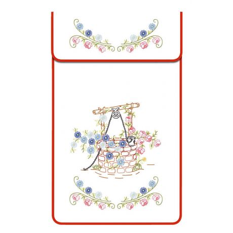 Cache torchon 60/120 100%coton bl