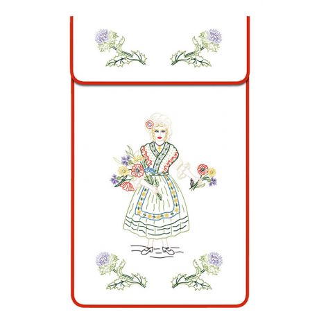 Cache torchon 60/120 100%coton bl